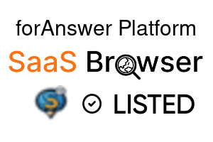 forAnswer Platform - SaaS Browser Verified Badge