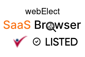 webElect - SaaS Browser Verified Badge