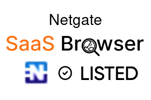 Netgate - SaaS Browser Verified Badge