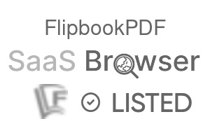 FlipbookPDF - SaaS Browser Verified Badge