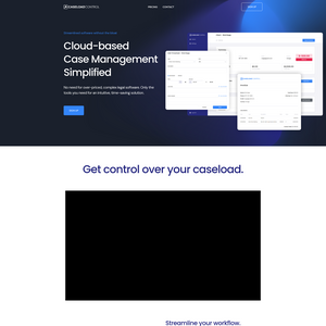 Caseload Control Screenshot