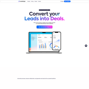 LeadsApp Screenshot