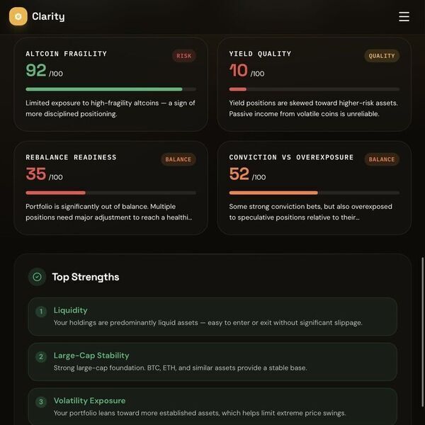 Crypto Clarity AI Screenshot 6