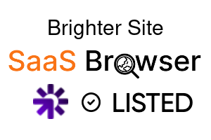 Brighter Site - SaaS Browser Verified Badge