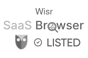 Wisr - SaaS Browser Verified Badge