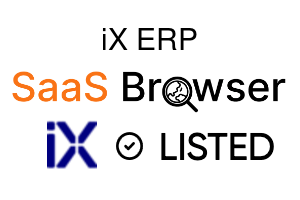 iX ERP - SaaS Browser Verified Badge