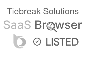 Tiebreak Solutions - SaaS Browser Verified Badge