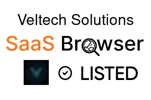Veltech Solutions - SaaS Browser Verified Badge