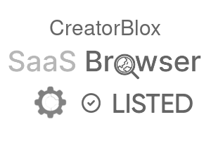 CreatorBlox - SaaS Browser Verified Badge