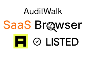 AuditWalk - SaaS Browser Verified Badge