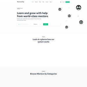 Mentorsship Screenshot