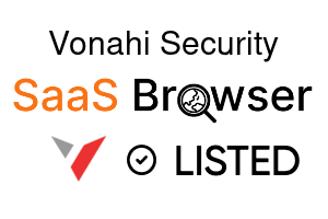 Vonahi Security - SaaS Browser Verified Badge