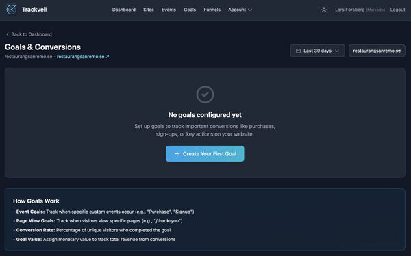 Trackveil Screenshot 2