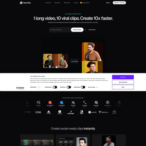 OpusClip Screenshot