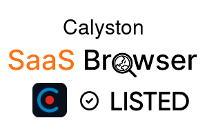 Calyston - SaaS Browser Verified Badge