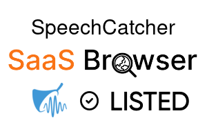 SpeechCatcher - SaaS Browser Verified Badge