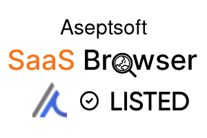 Aseptsoft - SaaS Browser Verified Badge