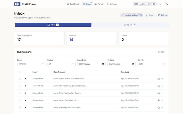 StaticForm Screenshot 7