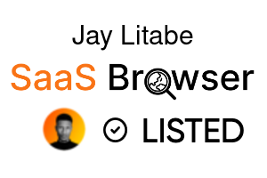 Jay Litabe - SaaS Browser Verified Badge