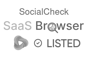 SocialCheck - SaaS Browser Verified Badge