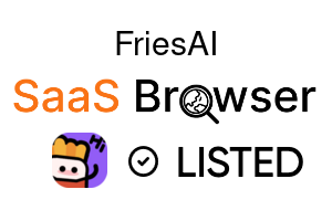 FriesAI - SaaS Browser Verified Badge