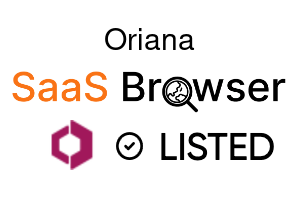 Oriana - SaaS Browser Verified Badge