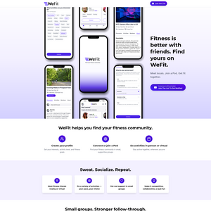 WeFit Screenshot