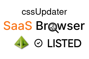 cssUpdater - SaaS Browser Verified Badge
