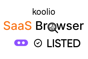 koolio - SaaS Browser Verified Badge