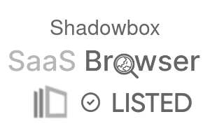 Shadowbox - SaaS Browser Verified Badge