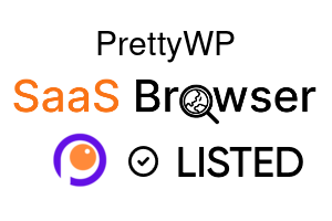 PrettyWP - SaaS Browser Verified Badge