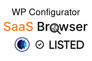 WP Configurator - SaaS Browser Verified Badge