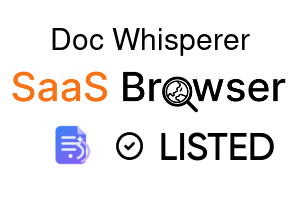 Doc Whisperer - SaaS Browser Verified Badge