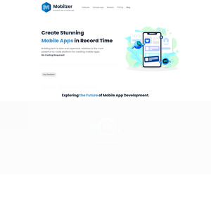 Mobilzer Screenshot