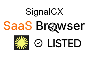 SignalCX - SaaS Browser Verified Badge