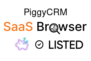 PiggyCRM - SaaS Browser Verified Badge