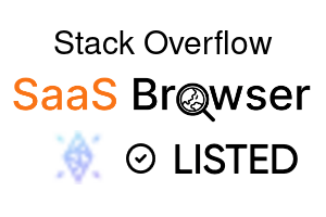 Stack Overflow - SaaS Browser Verified Badge