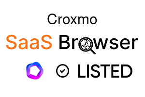 Croxmo - SaaS Browser Verified Badge