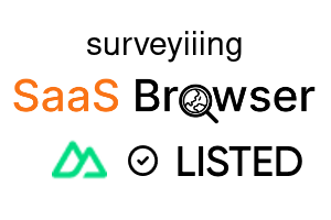 surveyiiing - SaaS Browser Verified Badge