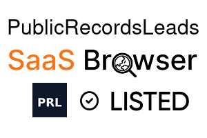 PublicRecordsLeads - SaaS Browser Verified Badge