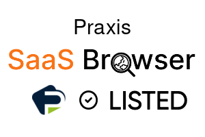 Praxis - SaaS Browser Verified Badge