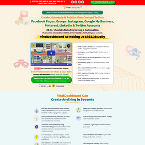 Viral Dashboard Screenshot