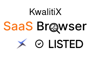 KwalitiX - SaaS Browser Verified Badge