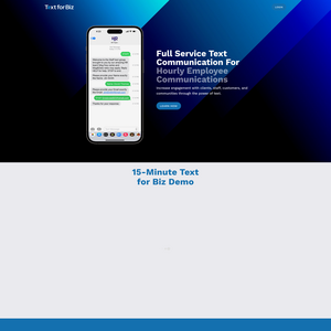Text For Business Screenshot