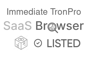 Immediate TronPro - SaaS Browser Verified Badge