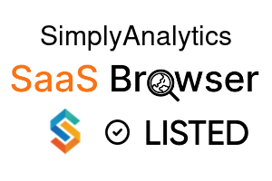 SimplyAnalytics - SaaS Browser Verified Badge