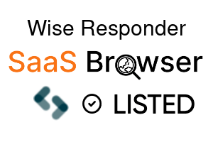 Wise Responder - SaaS Browser Verified Badge
