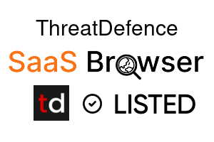 ThreatDefence - SaaS Browser Verified Badge