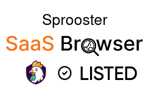 Sprooster - SaaS Browser Verified Badge
