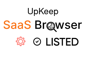 UpKeep - SaaS Browser Verified Badge